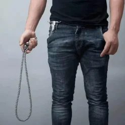 Edelstahl-Armband-Halskette zur Selbstverteidigung – EDC-Überlebensausrüstung