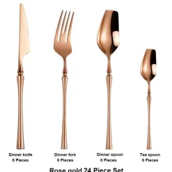 Edelstahl-Besteckset – Modernes, elegantes Essbesteck