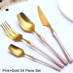 Edelstahl-Besteckset – Modernes, elegantes Essbesteck