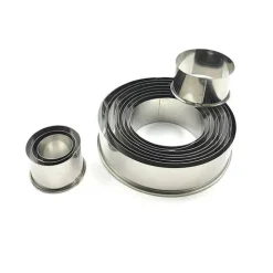 Edelstahl-Kuchenformen-Set – 12-teiliges Backwerkzeug für perfekte Kuchen