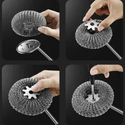 Edelstahl-Schrubber – Langlebiger Pfannenreiniger