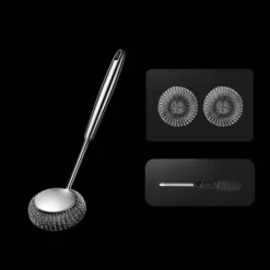 Edelstahl-Schrubber – Langlebiger Pfannenreiniger