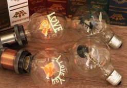Edison-Glühbirne Love Lamp - Dekorative Vintage-Beleuchtungsvorrichtung