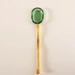 Edles Dessertlöffel-Set aus Glas – Stilvolles Servierbesteck für Desserts