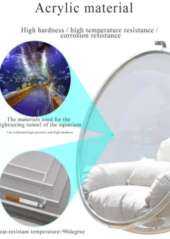Egg Pod Swing Chair - Bubble Hanging Seat for Relaxation
