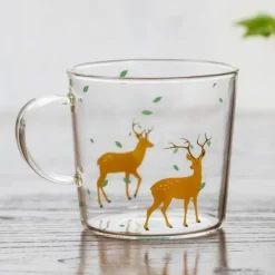 Eichhörnchen-Kaffeetasse – 320 ml, hitzebeständig, für Tee und Bier