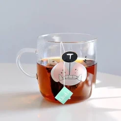 Eichhörnchen-Kaffeetasse – 320 ml, hitzebeständig, für Tee und Bier