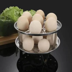 Eierdämpfer-Gestell - Kochzubehör aus Edelstahl