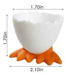 Eierhalter-Gestell - Kreativer 4er-Pack Hühnereierständer