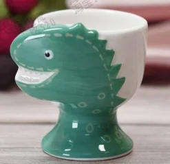 Eierhalter-Set aus Keramik – süße Frühstückshalter in Tierform, 2 Stück