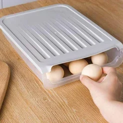 Eier-Organizer – automatisch rollender Aufbewahrungsbehälter