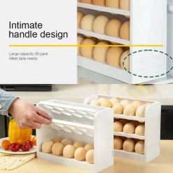 Eier-Organizer – Kühlschrank-Aufbewahrungsregal für die Küche