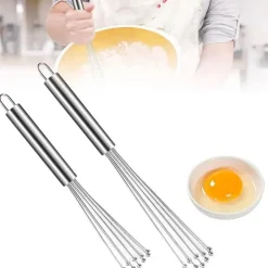 Eierschläger aus Edelstahl – langlebiges Mehrzweck-Schneebesenwerkzeug