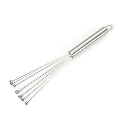 Eierschläger aus Edelstahl – langlebiger Schneebesenmixer für müheloses Backen und Kochen