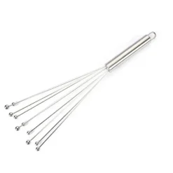 Eierschläger aus Edelstahl – langlebiger Schneebesenmixer für müheloses Backen und Kochen