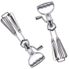 Eierschläger, Ballonschneebesen, Mixer – Manueller Mixer aus Edelstahl