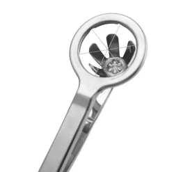 Eierschneider aus Edelstahl, langlebiger Eierschneider für hartgekochte Eier für perfekt gleichmäßige Scheiben