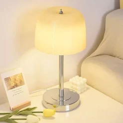 Einfache Blütenblatt-Tischlampe – Moderne Blumenbeleuchtung