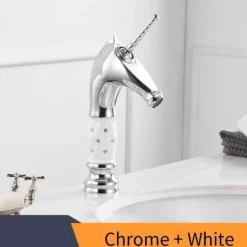 Einhorn-Badezimmerarmatur – Kreative Einzelwaschbeckenarmatur