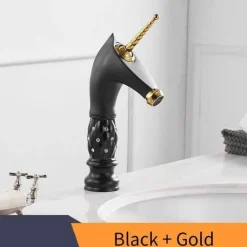 Einhorn-Badezimmerarmatur – Kreative Einzelwaschbeckenarmatur