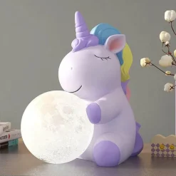 Einhorn-Nachtlicht - Dekorative Lampe fürs Kinderzimmer