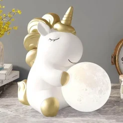 Einhorn-Nachtlicht - Dekorative Lampe fürs Kinderzimmer