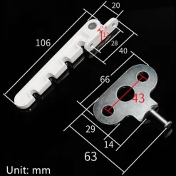Einstellbare Fensterbegrenzersperre - Sichere Fenstersicherung