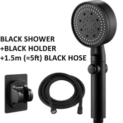 Einstellbarer Hochdruck-Duschkopf – Multi-Mode-Sprüheinstellungen