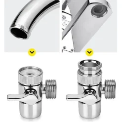 Einstellbarer Hochdruck-Wasserhahn-Verlängerungskopf