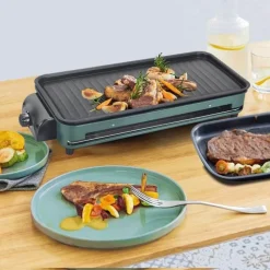 Einstellbarer rauchfreier Elektrogrill - Kochgerät für den Innenbereich