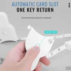 Einstellbares, selbstspannendes Messlineal – Werkzeug zur Körpermessung