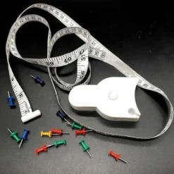 Einstellbares, selbstspannendes Messlineal – Werkzeug zur Körpermessung