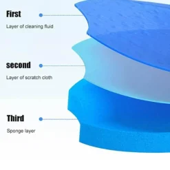 Einweg-Badezimmerreinigungsbürste - Haushaltsreinigungswerkzeug