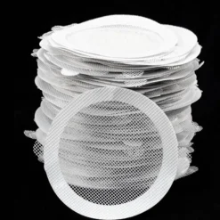 Einweg-Haarfänger aus Netzgewebe – Abflusssiebfilter fürs Badezimmer