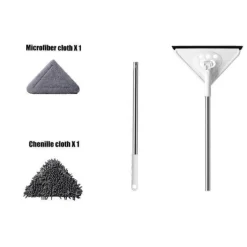 Einziehbarer Fenstermopp – Multifunktionaler Glasreiniger