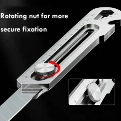 Einziehbares Abbrechmesser aus Edelstahl – 6-in-1-Hochleistungswerkzeug