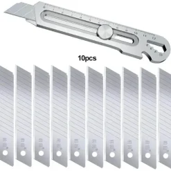 Einziehbares Abbrechmesser aus Edelstahl – 6-in-1-Hochleistungswerkzeug