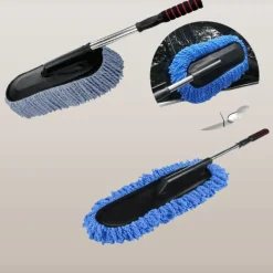 Einziehbares Autowachsbürstenset – Universelle Autopflegewerkzeuge