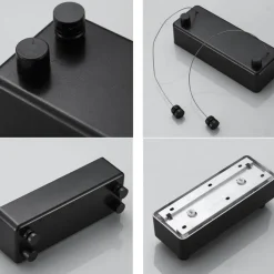 Einziehbares Trockenseil aus Edelstahl ohne Bohren