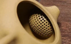 Einzigartige dekorative Vintage-Teekanne – kunstvolle Teekanne