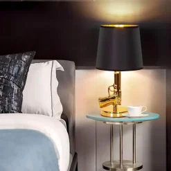 Einzigartige Tischlampe – Modernes dekoratives Lichtdesign