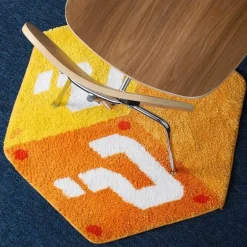 Einzigartiger dekorativer Teppich – geheimnisvolles unregelmäßiges Design