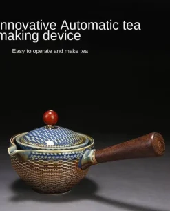 Einzigartiges bewegliches Teekannenfilterset aus Keramik