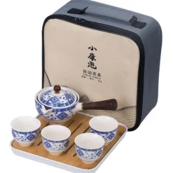 Einzigartiges bewegliches Teekannenfilterset aus Keramik