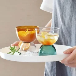 Eisbecherglas - Dessert-Cocktail-Gelee-Halter