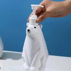 Eisbär Seifenspender - Süßes Badezimmer Accessoire