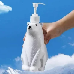Eisbär Seifenspender - Süßes Badezimmer Accessoire