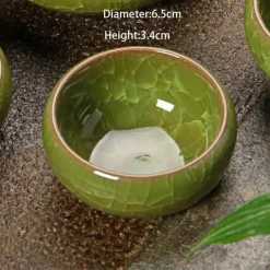 Eisknackende Keramik-Teetasse – süße Kung-Fu-Espressotasse