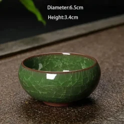 Eisknackende Keramik-Teetasse – süße Kung-Fu-Espressotasse