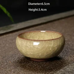 Eisknackende Keramik-Teetasse – süße Kung-Fu-Espressotasse